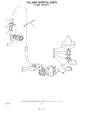 FILL AND OVERFILL Diagram and Parts List for 4KUDI220T2  KitchenAid Dishwasher