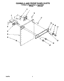 Part Location Diagram of WP3957806 Whirlpool Knob