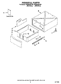 PEDESTAL PARTS Diagram and Parts List for YGEW9200LQ0  Whirlpool Dryer