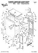 Part Location Diagram of 2217406 Whirlpool Use & Care Guide