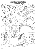Part Location Diagram of 3401737 Whirlpool HARNS-WIRE