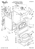 Part Location Diagram of LIT8314844 Whirlpool Literature Parts (Use And Care Guide)