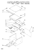 SECTION Diagram and Parts List for KEWD175HBL0  KitchenAid Warming Drawer