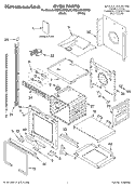 Part Location Diagram of LIT8302066 Whirlpool Literature Parts (Tech Sheet (Oven))