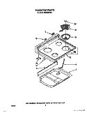 Part Location Diagram of LIT3148534 Whirlpool Guide, Use & Care