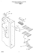 Part Location Diagram of 216446 Whirlpool GROMMET, TRIVET (4)