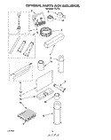 OPTIONAL Diagram and Parts List for IACS50  Whirlpool Ice Maker