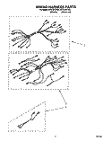 Part Location Diagram of 3169149 Whirlpool Harness, (Oven)