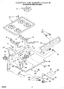 Part Location Diagram of LIT4363357 Whirlpool Use & Care Guide