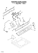 Part Location Diagram of WP8541034 Whirlpool Control, Electric