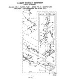 688637 BURNER ASSEMBLY Diagram and Parts List for LG7001XMW1  Whirlpool Dryer