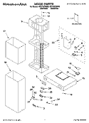 HOOD PARTS Diagram and Parts List for KICV167RMT0  KitchenAid Range Hood