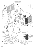 UNIT, LITERATURE Diagram and Parts List for RE253G1  Whirlpool Air Conditioner