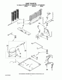 UNIT PARTS Diagram and Parts List for W1TXNMFWB01  Whirlpool Refrigerator