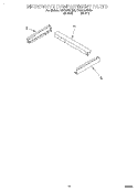 MICROWAVE COMPARTMENT Diagram and Parts List for GMC275PDQ0  Whirlpool Microwave Oven Combo