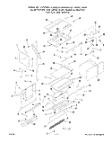LOWER OVEN CONTROL Diagram and Parts List for 2893W0A  Roper Range