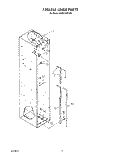 FREEZER LINER Diagram and Parts List for KSRF36DTX03  KitchenAid Refrigerator