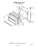 FREEZER DOOR Diagram and Parts List for ET18PKXSW00  Whirlpool Refrigerator