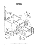 OVEN, LIT/OPTIONAL Diagram and Parts List for RM988PXVM4  Whirlpool Microwave Oven Combo