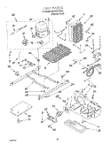 UNIT Diagram and Parts List for GD22SFXHS04  Whirlpool Refrigerator
