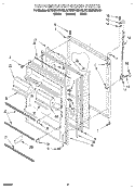 REFRIGERATOR DOOR, LIT/OPTIONAL Diagram and Parts List for 8ET20ZKXBG00  Whirlpool Refrigerator