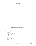 MISCELLANEOUS Diagram and Parts List for 6LSC9255BQ1  Whirlpool Washer