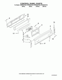 Part Location Diagram of 3807F703-70 Whirlpool ENDCAP-PNL
