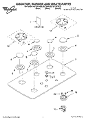 Part Location Diagram of 8285071 Whirlpool Control Knob - White