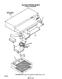 SECTION Diagram and Parts List for RH2724XWS1  Whirlpool Range Hood