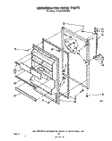 REFRIGERATOR DOOR, MISCELLANEOUS Diagram and Parts List for ET16AKXMWR0  Whirlpool Refrigerator