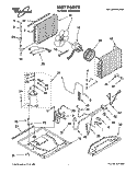 UNIT, LITERATURE Diagram and Parts List for ACH082XA0  Whirlpool Air Conditioner