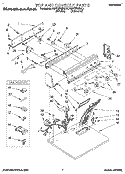 Part Location Diagram of 3399676 Whirlpool Harness, Wiring
