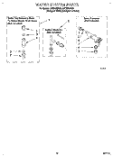 WATER SYSTEM Diagram and Parts List for LST9355BZ0  Whirlpool Washer
