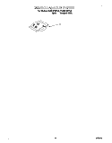 MISCELLANEOUS, LIT/OPTIONAL Diagram and Parts List for DU800CWDQ4  Whirlpool Dishwasher