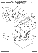 Part Location Diagram of 3396231 Whirlpool Harness, Electric