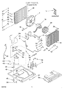 UNIT, LITERATURE Diagram and Parts List for R141G0  Whirlpool Air Conditioner