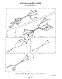 Part Location Diagram of 3148699 Whirlpool Harness, Wire (Lock Switch)