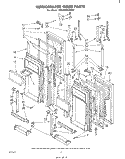 REFRIGERATOR Diagram and Parts List for EB19MKXLWR0  Whirlpool Refrigerator
