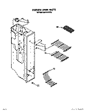 FREEZER LINER Diagram and Parts List for ED20SKXXW00  Whirlpool Refrigerator
