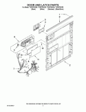 Part Location Diagram of WPW10341057 Whirlpool Wiring Harness