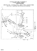 3402844 BURNER Diagram and Parts List for LGN2000JT0  Whirlpool Dryer