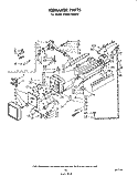 ICE MAKER Diagram and Parts List for EHD261SSWR1  Whirlpool Refrigerator