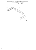 Part Location Diagram of 4451753 Whirlpool CHANNEL