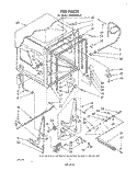 Part Location Diagram of LIT303368 Whirlpool Guide, Use & Care