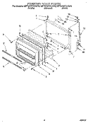FREEZER DOOR Diagram and Parts List for 8ET20NKXAN00  Whirlpool Refrigerator