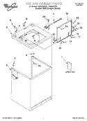 Part Location Diagram of LIT3953887 Whirlpool Literature Parts (Use & Care Guide) (Energy Guide)