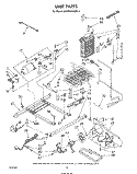 Part Location Diagram of 941697 Whirlpool Rail, Front