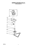 MOTOR AND DRIVE, LIT/OPTIONAL Diagram and Parts List for KUCC151T3  KitchenAid Trash Compactor