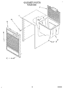 CABINET, LITERATURE Diagram and Parts List for D30A3  Whirlpool Dehumidifier