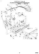 CONTROL Diagram and Parts List for 4KSRS22QAA00  KitchenAid Refrigerator